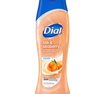 Dial Body Wash, Pamper & Indulge, Silk & Seaberry, 16 fl oz, Pack of 9