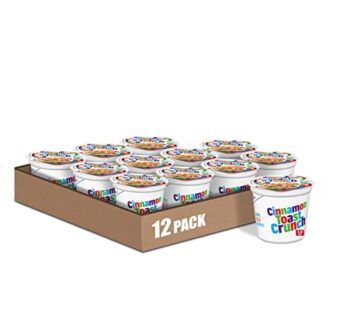Cinnamon Toast Crunch Breakfast Cereal Cup, 2 oz Cup (Pack of 12)