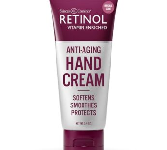 Retinol Anti-Aging Hand Cream ? The Original Retinol Brand For Younger Looking Hands ?Rich, Velvety Conditions & Protects Skin, Nails & Cuticles ? Vitamin A Minimizes Age?s Effect on Skin