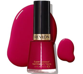 Revlon Nail Polish, Super Lustrous Nail Enamel Polish, Chip Resistant & Longwear Formula, High Shine Finish, 730 Valentine, 0.5 fl oz.