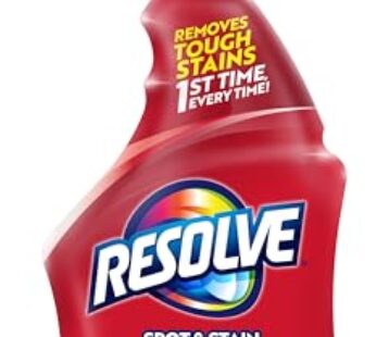 Resolve Carpet and Rug Cleaner Spray, Spot & Stain Remover, Carpet Cleaner Spray, Carpet Cleaner, 22 Ounce