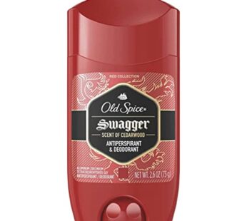 Old Spice Red Zone Anti-Perspirant Deodorant Invisible Solid Swagger, 2.6 Ounce (Pack of 3)