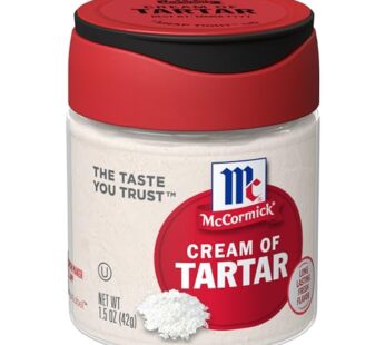 McCormick Cream Of Tartar, 1.5 oz