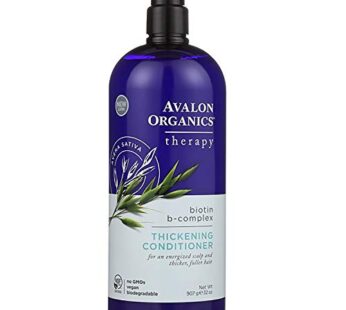 Avalon Organics Therapy Thickening Conditioner, Biotin B-Complex, 32 Oz