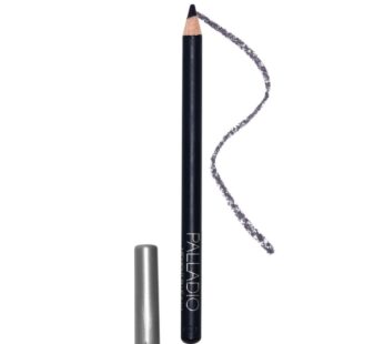 Palladio Wooden Eyeliner Pencil, Thin Pencil Shape, Easy Application, Firm yet Smooth Formula, Perfectly Outlined Eyes, Contour and Line, Long Lasting, Rich Pigment, Midnight Blue