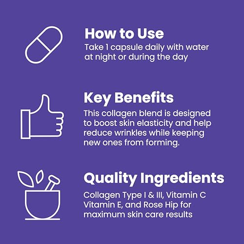 Sanar Naturals Collagen Pills with Vitamin C, E - Reduce Wrinkles, Promotes Hair, Nail, Skin, Joints, and Bone Health - Hydrolyzed Collagen for Women & Men, Collagen Peptides Supplement, 150 Capsules - Image 10