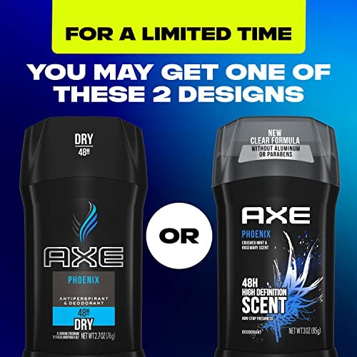 AXE Phoenix Deodorant 48H Odor Protection Crushed Mint & Rosemary Aluminum Free Deodorant for Men 3oz 4 Count - Image 3