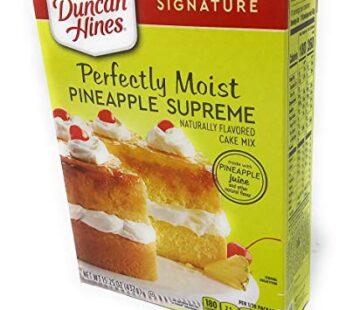 Duncan Hines Signature Pineapple Supreme Cake Mix (4 Pack)