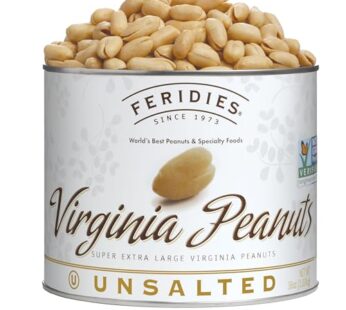36 oz Can Unsalted Virginia Peanuts