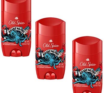 Old Spice Wild Collection Antiperspirant & Deodorant Krakengard, 2.6 Ounce (Pack of 3)