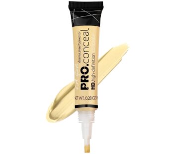 L.A. Girl Pro Conceal HD Concealer, Light Yellow Corrector, 0.28 Ounce