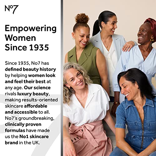 No7 Protect & Perfect Intense Advanced Serum - Anti-Aging Face Serum that Visibly Smoothes & Firms Fine Lines and Wrinkles - Formulated with Hyaluronic Acid and Matrix 3000+ Technology (1.69 Fl Oz) - Image 9