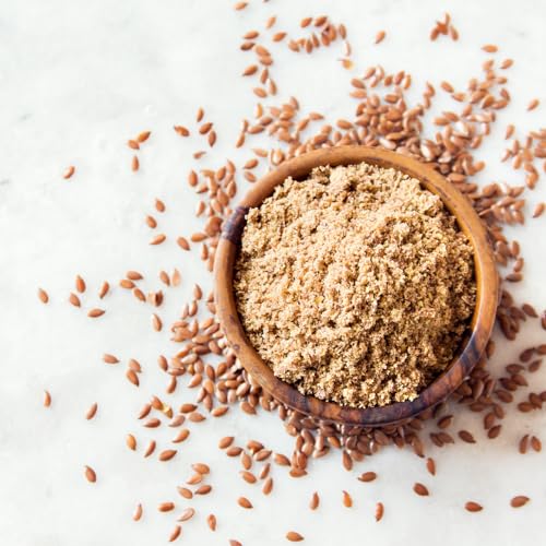 Sanar Naturals Ground Flaxseed - Plant-Based Vegan Protein, High Fiber, Gluten Free, Non-GMO Whole-Milled Flax Seed, 8 oz - Image 5