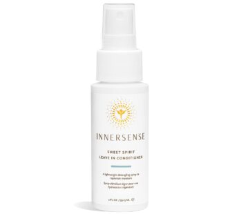 INNERSENSE Organic Beauty – Natural Sweet Spirit Leave-In Conditioner | Non-Toxic, Cruelty-Free, Clean Haircare (Travel Size, 2 fl oz | 59 ml)