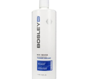 BosleyMD BosRevive Volumizing Conditioner for Noticeably Thinning and Non Color Treated Hair, Liter, 33.8 Fl Oz