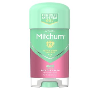 Mitchum Lady Gel Antiperspirant Deodorant, Powder Fresh, 2.25 Oz