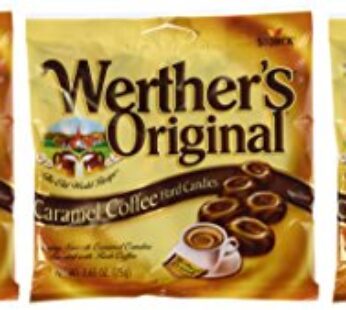 Werther’s Original Caramel Coffee Hard Candies 2.65 oz 3 pack