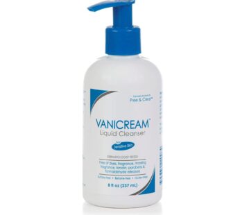 Vanicream Liquid Cleanser – 8 fl oz ? Unscented, Gluten-Free Formula for Sensitive Skin