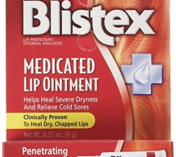 Blistex Medicated Lip Ointment 0.21 oz (Pack of 6)