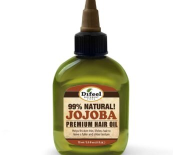 Difeel Premium Natural Hair Oil – Jojoba Oil 2.5 ounce