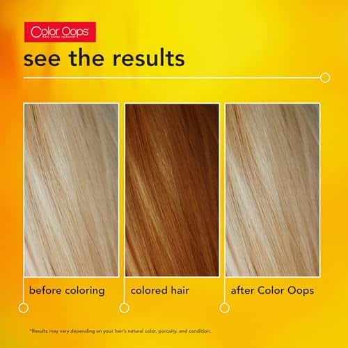 Color Oops Extra Conditioning Hair Color Remover, 1 Application, Hair Dye Remover Processes in 20 Minutes, Safely Removes Permanent & Semi-Permanent Hair Color, Ammonia & Bleach Free - Image 5