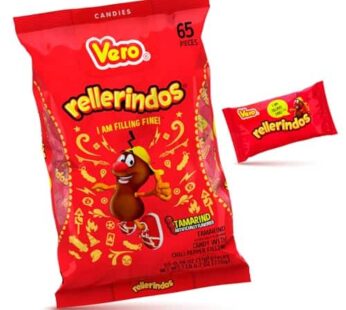 Pinatas Vero Mexican Tamarindo Candy Rellerindos – 65 Count