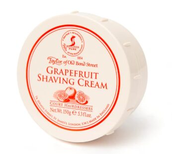 Taylor of Old Bond Street Shaving Cream Bowl, Grapefruit, 5.3 Oz, (01017)
