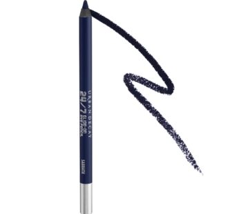 URBAN DECAY 24/7 Glide-On Waterproof Eyeliner Pencil (Sabbath – Deep Navy Matte), Smudge-Proof, Transfer-proof, Long-lasting Colored Eye Liners, Hydrating Vitamin E, Cruelty-free – 0.04 oz