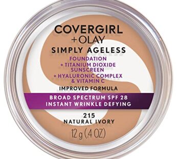 COVERGIRL & Olay Simply Ageless Instant Wrinkle-Defying Foundation, Natural Ivory