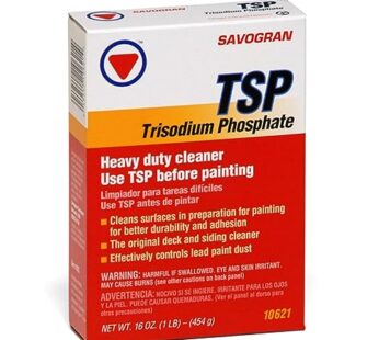 Savogran 10621 Trisodium Phosphate (TSP) 1LB (16oz)