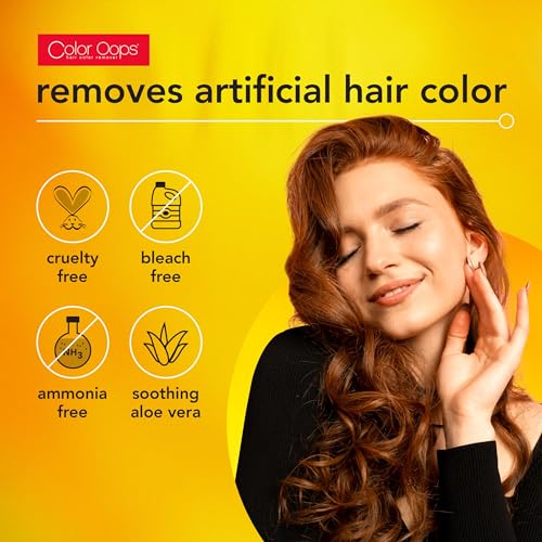 Color Oops Extra Conditioning Hair Color Remover, 1 Application, Hair Dye Remover Processes in 20 Minutes, Safely Removes Permanent & Semi-Permanent Hair Color, Ammonia & Bleach Free - Image 2