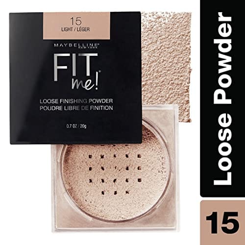 Maybelline Fit Me Loose Setting Powder, Face Powder Makeup & Finishing Powder, Light, 1 Count - Image 2