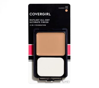 COVERGIRL Outlast All-Day Ultimate Finish Foundation, Classic Tan, 0.4 Ounce (Pack of 1) (Packaging May Vary)