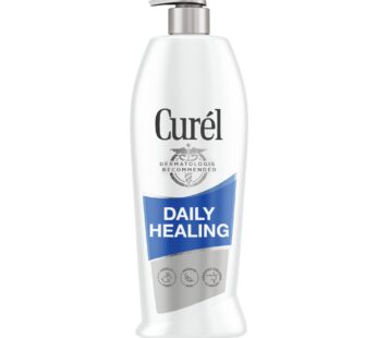 Cur?l Daily Healing Body Lotion for Dry Skin, Repairs Dry Skin and Retains Moisture, Body and Hand Lotion, 20 Ounce, with Advanced Ceramides Complex