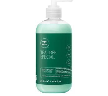 Tea Tree Hair and Body Moisturizer Leave-In Conditioner, Body Lotion, After-Shave Cream, For All Hair + Skin Types, 10.14 fl. oz.