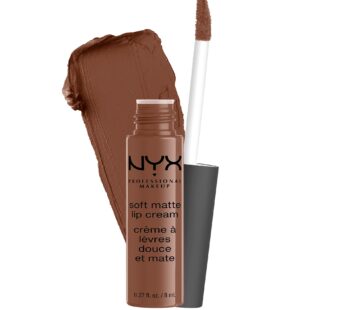 NYX PROFESSIONAL MAKEUP Soft Matte Lip Cream, Lightweight Liquid Lipstick – Berlin (Medium Warm Brown)