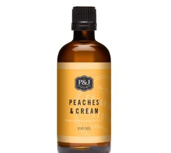P&J Fragrance Oil – Peaches & Cream Scented Candle, 100ml