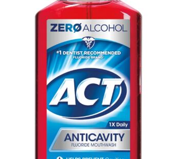 ACT Anticavity Fluoride Rinse Cinnamon 18 oz