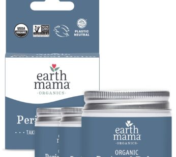 Earth Mama Organic Perineal Balm for Pregnancy and Postpartum, 2-Fluid Ounce (3-Pack)