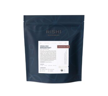 Rishi Tea English Breakfast Tea | USDA Organic Direct Trade Loose Leaf Tea, Certified Kosher Pure Black Tea, Energizing & Caffeinated | 16 Ounces (Pack of 1)