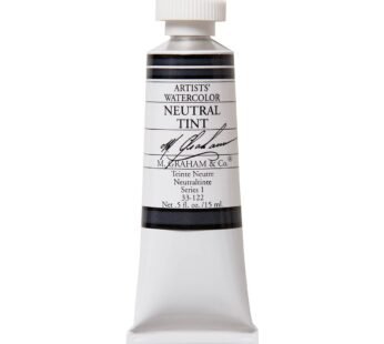 M. Graham 1/2-Ounce Tube Watercolor Paint, Neutral Tint