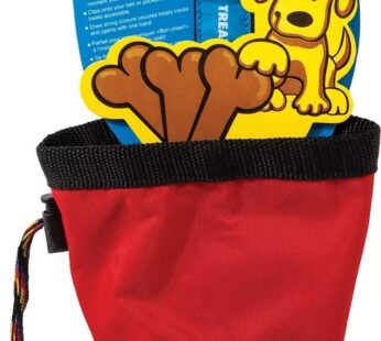 Chuckit Treat Tote Dog Treat Pouch for Puppy Training, 2 Cup Capacity, Assorted Colors