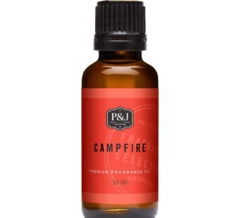 P&J Trading Fragrance Oil | Campfire Oil 30ml – Candle Scents for Candle Making, Freshie Scents, Soap Making Supplies, Diffuser Oil Scents