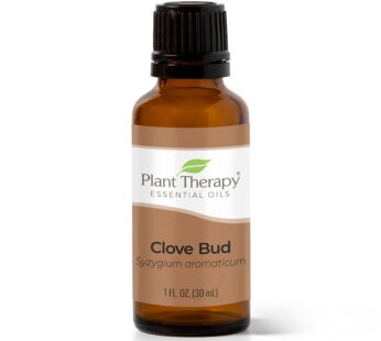 Plant Therapy Clove Bud Essential Oil 100% Pure, Undiluted, Natural Aromatherapy, Therapeutic Grade 30 ml (1 oz)