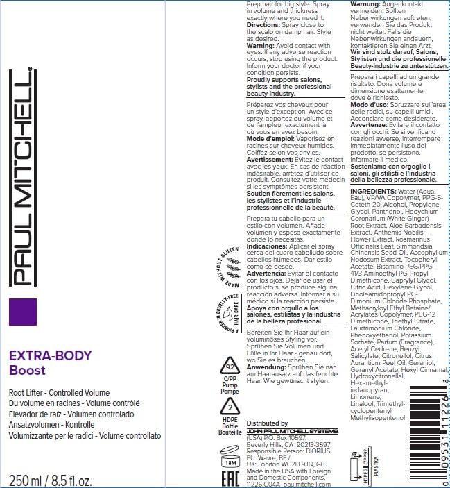 Paul Mitchell Extra-Body Boost Volumizing Spray, Lifts + Volumizes, For Fine Hair, 8.5 fl. oz. - Image 5