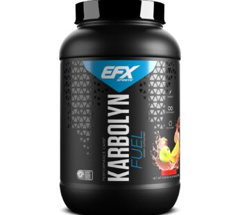 EFX Sports Karbolyn Fuel | Fast-Absorbing Carbohydrate Powder | Carb Load, Sustained Energy, Quick Recovery | Stimulant Free | 37 Servings (Fruit Punch)