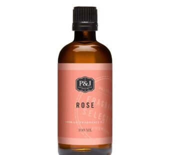 P&J Fragrance Oil – Rose 100ml – Candle Scents, Soap Scents, Diffuser Oil, Aromatherapy