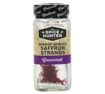 The Spice Hunter Saffron Strands, Spanish Mancha, Whole, 0.01-Ounce Jar
