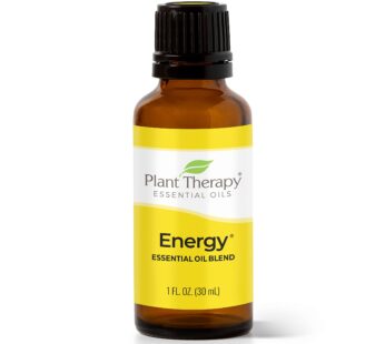 Plant Therapy Energy Essential Oil Blend 30 mL (1 oz) Refreshing, Energizing Blend 100% Pure, Undiluted, Natural Aromatherapy, Therapeutic Grade