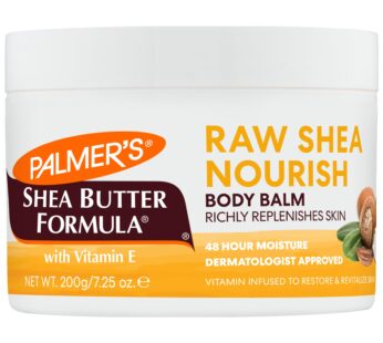 Palmer?s Shea Butter Formula Raw African Shea Butter Balm, Nourishing Body Moisturizer for Rough, Dry Skin, 7.25 Ounces